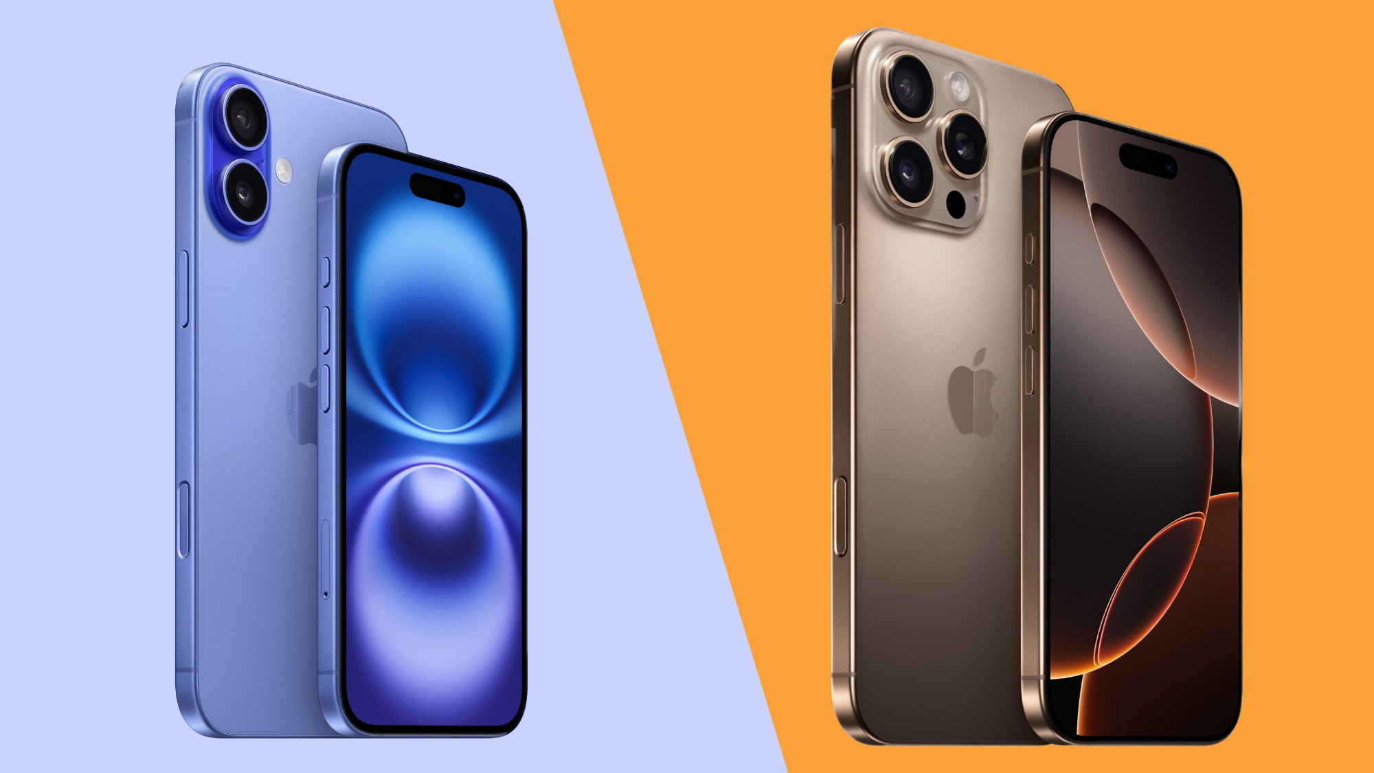 The iPhone 16 and 16 Pro